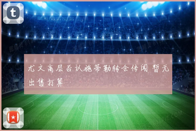 尤文高层否认施蒂勒转会传闻 暂无出售打算